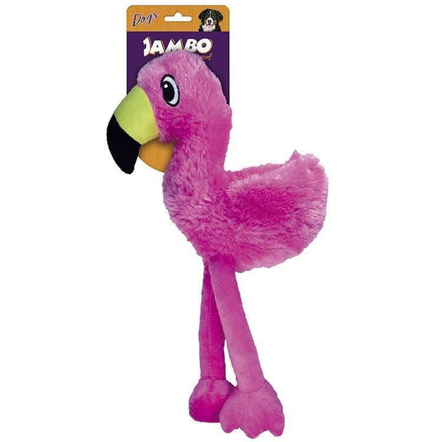 JAMBO BRINQ. PELUCIA FLAMINGO ROSA MIAMI