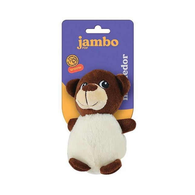 JAMBO BRINQ. PELUCIA POP ANIMAL BEAR