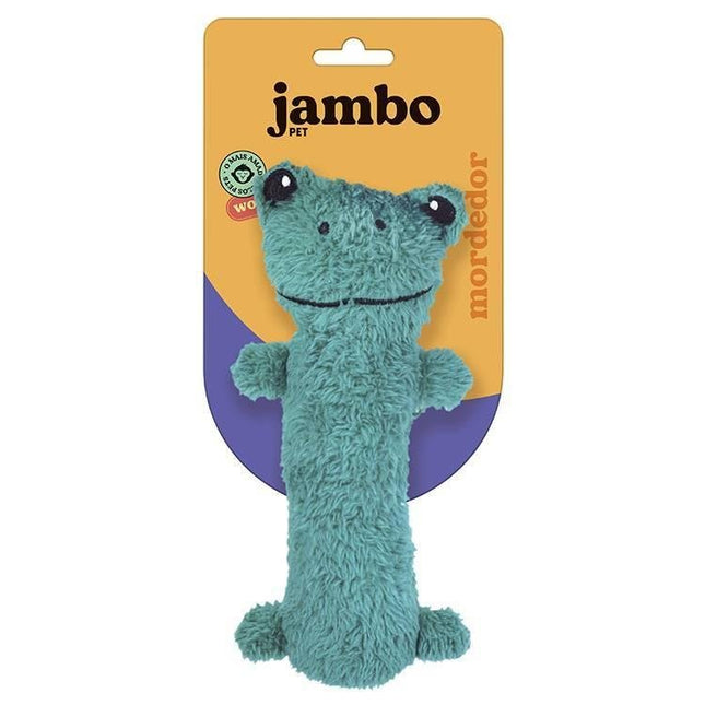 JAMBO BRINQ. PELUCIA BARRIGUINHA PLUSH SAPO VERDE