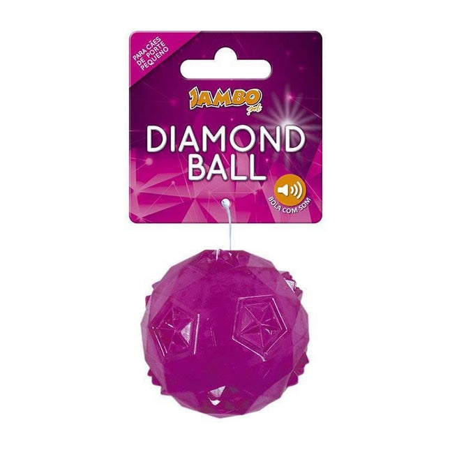 JAMBO BOLA DIAMOND TPR PEQ ROSA
