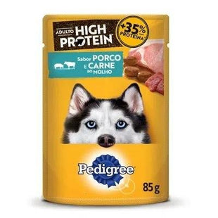 PEDIGREE SACHE ADULTO HP PORCO E CARNE 85G