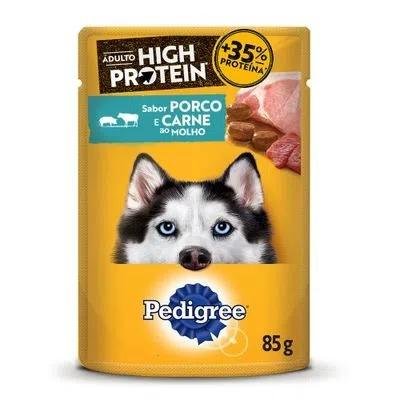PEDIGREE SACHE ADULTO HP PORCO E CARNE 85G