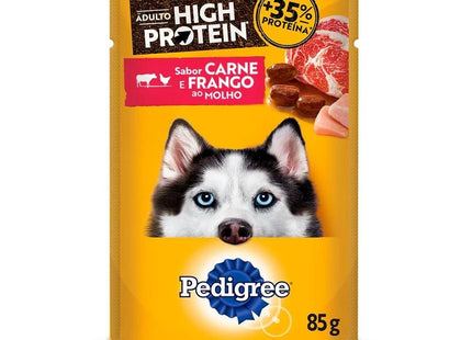 PEDIGREE SACHE ADULTO HP CARNE E FRANGO 85G