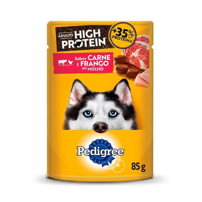 PEDIGREE SACHE ADULTO HP CARNE E FRANGO 85G