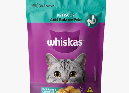 WHISKAS TEMPTATIONS ANTI BOLA DE PELO 80G