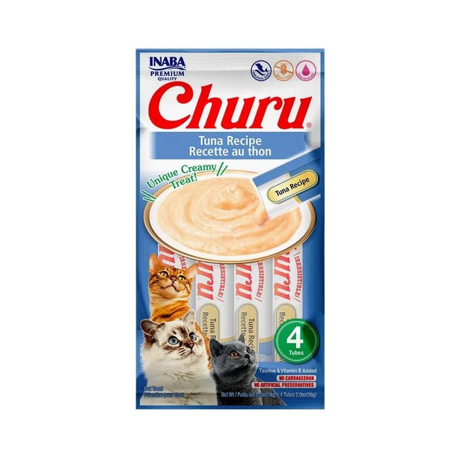 CHURU CAT PETISCO ATUM C/4 UNI 56G