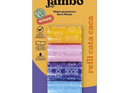 JAMBO REFIL SACOLAS BASIC C/4 ROLOS