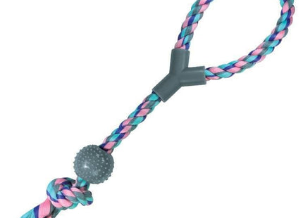 JAMBO BRINQ. CORDA LANCE PLASTIC BOLA PASTEL