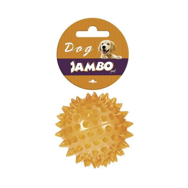 JAMBO BOLA TPR PQ LARANJA ESPINHO C/ SOM