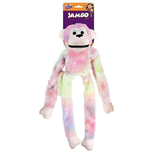 JAMBO BRINQ. PELUCIA MACACO ALGODAO DOCE GRANDE