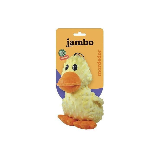 JAMBO BRINQ. PELUCIA SMALL SCAM PATO AMARELO