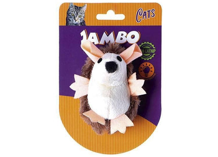 JAMBO BRINQ. PELUCIA OURICO BRILHANTE P/ GATOS