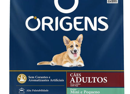 ORIGENS CAES ADULTOS MINI/PEQ. CARNE/CEREAIS 3KG