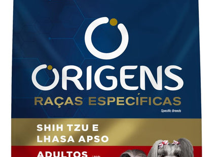 ORIGENS SHIH TZU E LHASA APSO ADULTOS FRANGO 3KG