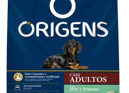 ORIGENS CAES ADULTOS MINI/PEQ. FRANGO/CEREAIS 3KG