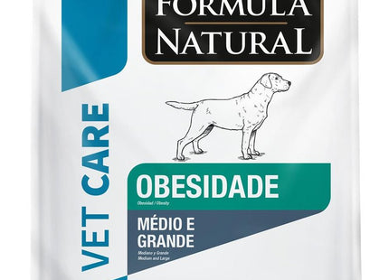 FORMULA NATURAL VET CARE CAES OBESIDADE MED/GRANDE 10,1KG