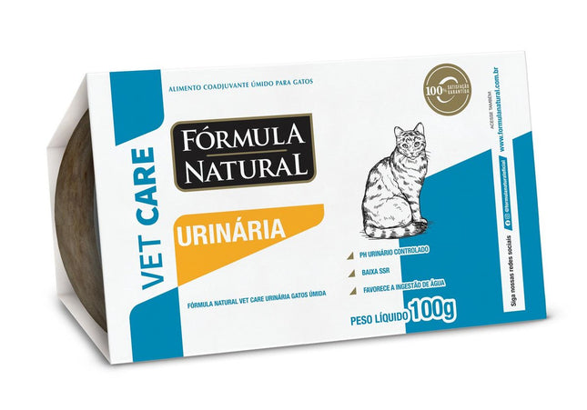 FORMULA NATURAL VET CARE GATOS ALIMENTO UMIDO URINARIA 100G