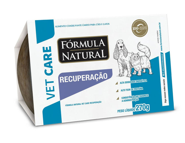 FORMULA NATURAL VET CARE CAES ALIMENTO UMIDO RECUPERACAO 270G