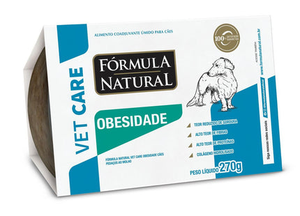 FORMULA NATURAL VET CARE CAES ALIMENTO UMIDO OBESIDADE 270G