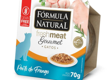 FORMULA NATURAL FRESH GOURMET GATOS PEITO DE FRANGO 70G