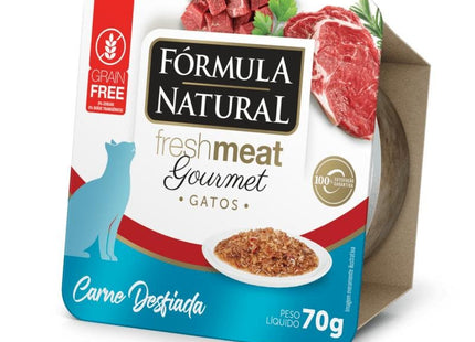 FORMULA NATURAL FRESH GOURMET GATOS CARNE 70G