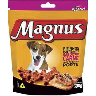 MAGNUS CAES BIFINHO CARNE PEQUENO PORTE 500G
