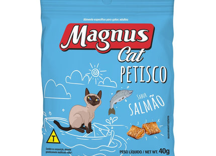 MAGNUS CAT PETISCO SALMAO 40G
