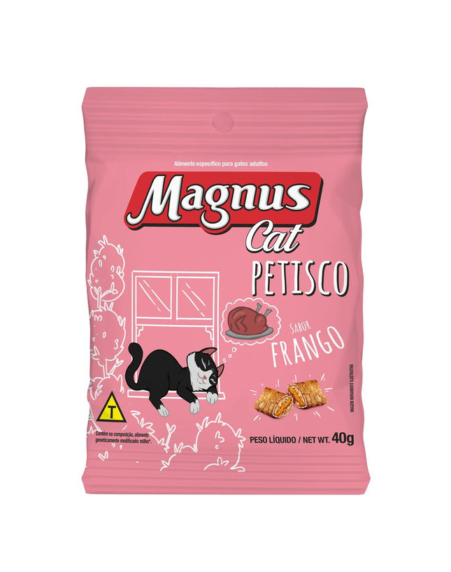 MAGNUS CAT PETISCO FRANGO 40G