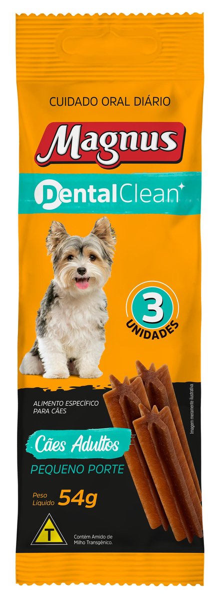 MAGNUS CAES ADULTOS DENTAL CLEAN PEQ. PORTE 54G