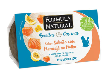 FORMULA NATURAL GATOS RECEITAS CASEIRAS SALMAO 100G