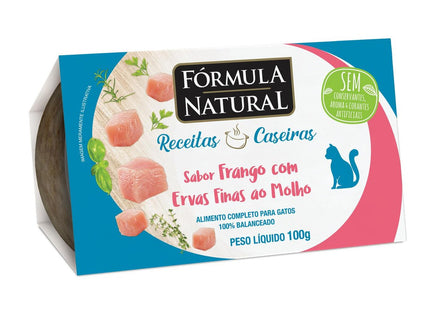 FORMULA NATURAL GATOS RECEITAS CASEIRAS FRANGO 100G
