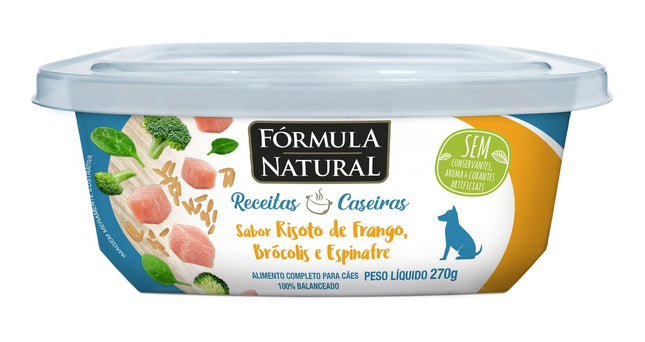 FORMULA NATURAL CAES RECEITAS CASEIRAS RISOTO DE FRANGO 270G
