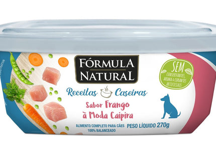 FORMULA NATURAL CAES RECEITAS CASEIRAS FRANGO 270G