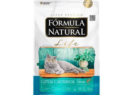 FORMULA NATURAL LIFE GATOS CASTRADOS SALMAO 15KG