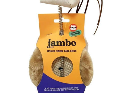 JAMBO BRINQ. BUNGEE MOUSE PARA GATO