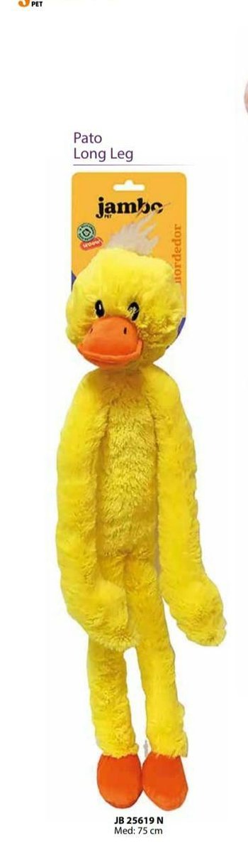 JAMBO BRINQ. PELUCIA LONGLEG PATO