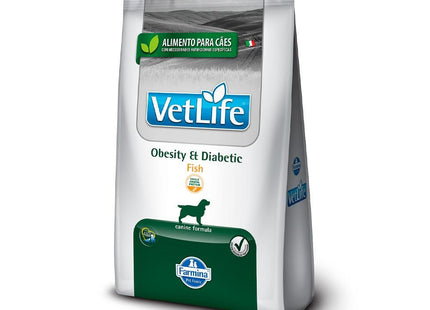 VET LIFE CAES OBESITY E DIABETIC FISH 2KG