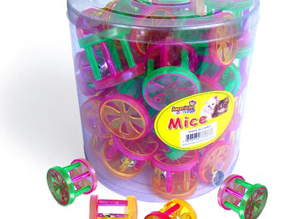 CHALESCO CAT TOY CARROSSEL COLORIDOS C/GUIZO