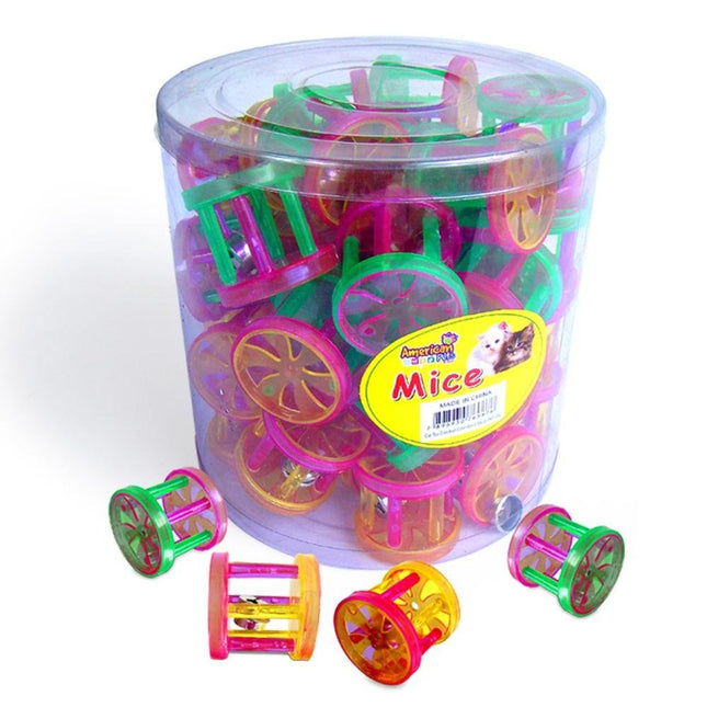 CHALESCO CAT TOY CARROSSEL COLORIDOS C/GUIZO