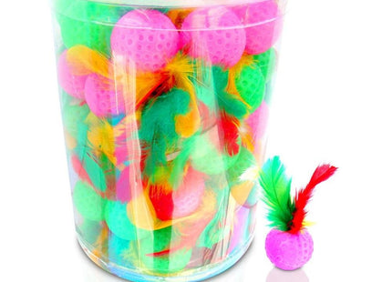 CHALESCO BOLA PLASTICO C/PENAS