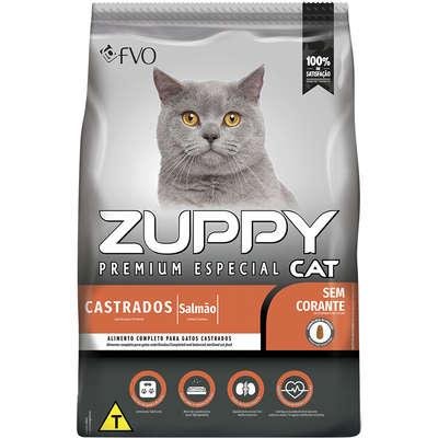 ZUPPY GATOS ADULTOS CASTRADOS SALMAO 10,1KG