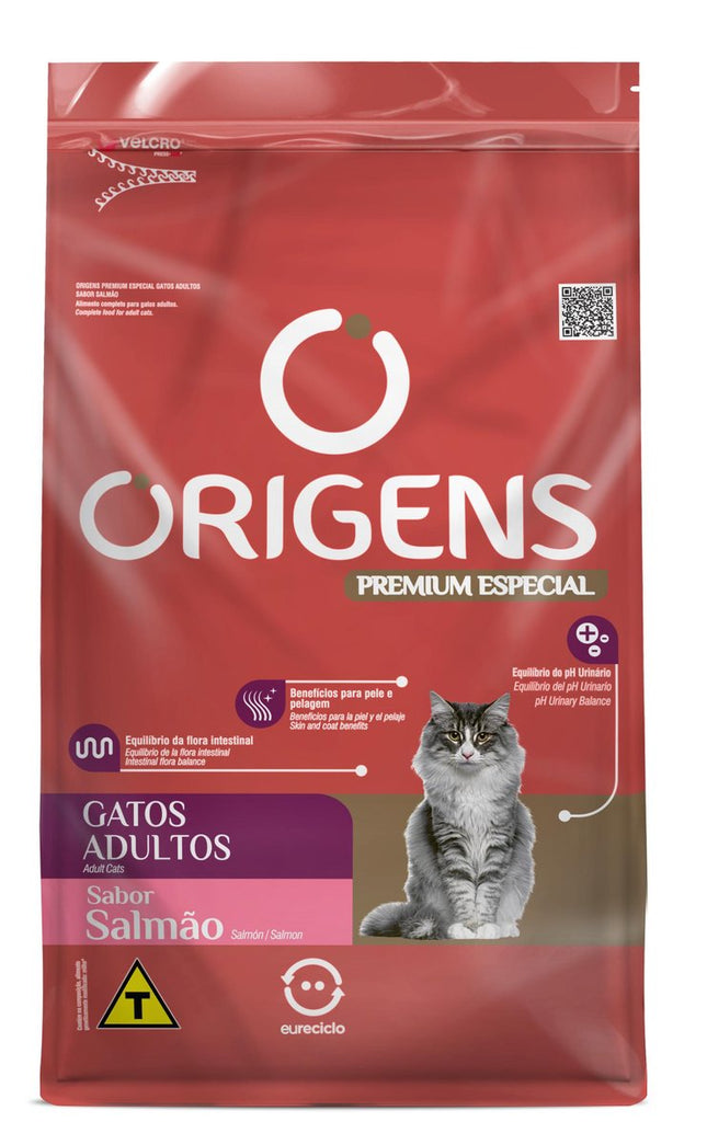 ORIGENS GATOS ADULTOS SALMAO 10,1KG