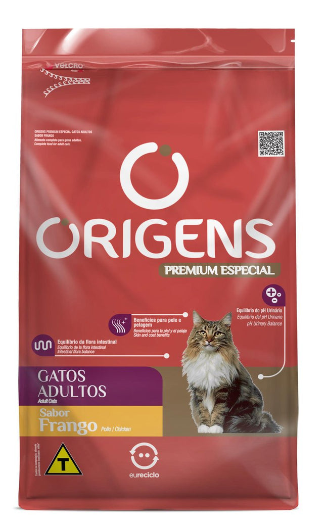 ORIGENS GATOS ADULTOS FRANGO 10,1KG
