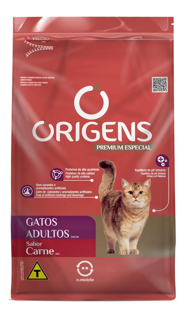 ORIGENS GATOS ADULTOS CARNE 10,1KG