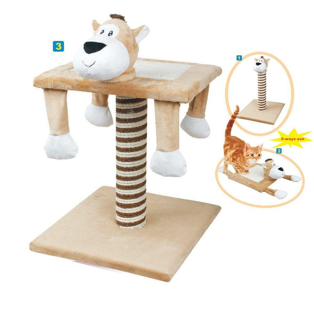 CHALESCO ARRANHADOR DE GATO 3 EM 1