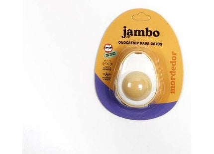 JAMBO BRINQ. OVOCATNIP P/ GATOS