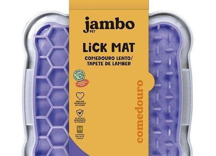 JAMBO COMED. LENTO TAPETE DE LAMBER LICK MAT LILAS