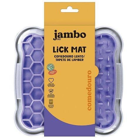 JAMBO COMED. LENTO TAPETE DE LAMBER LICK MAT LILAS