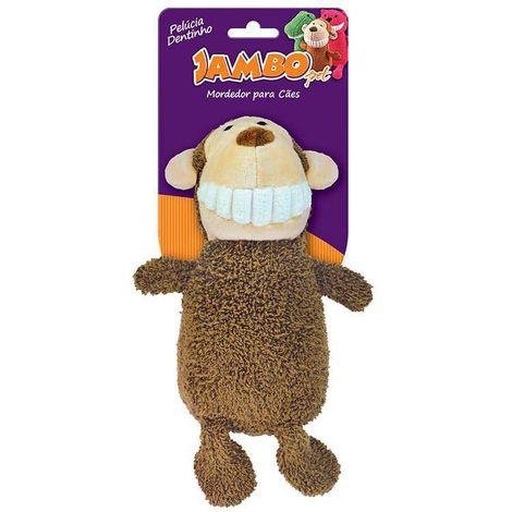 JAMBO BRINQ. PELUCIA DENTINHO MACACO