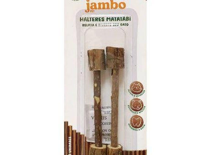JAMBO MATATABI ALTERES COM 2 PCS P/ GATOS
